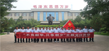聯(lián)盛公司黨總支積極組織開展“不負(fù)韶華、只爭朝夕”迎“七一”主題紅色教育活動