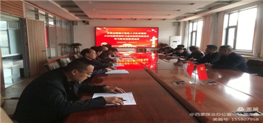 西掌煤業(yè)黨支部開(kāi)展“加強(qiáng)德才兼?zhèn)淙瞬抨?duì)伍建設(shè)大討論暨貫徹學(xué)習(xí)成功集團(tuán)黨委黨史學(xué)習(xí)教育部署動(dòng)員會(huì)”專(zhuān)題會(huì)